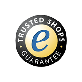 Afbeelding van het Trusted Shops Keurmerk met de tekst: Trusted Shops Guarantee