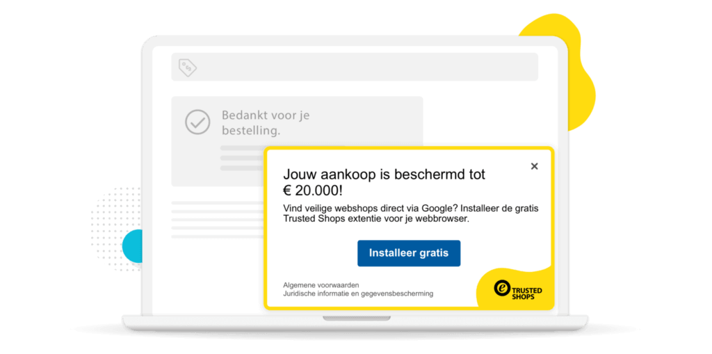 Trustcard met de kopersbescherming tot € 20.000