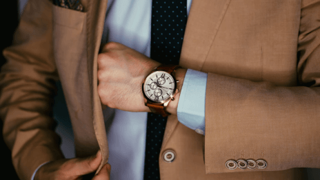 Afbeelding van een horloge als symbool voor webshop Excluso